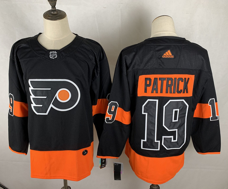 Men's Philadelphia Flyers Nolan Patrick #19 Black Jersey